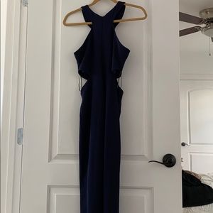 Navy blue dress